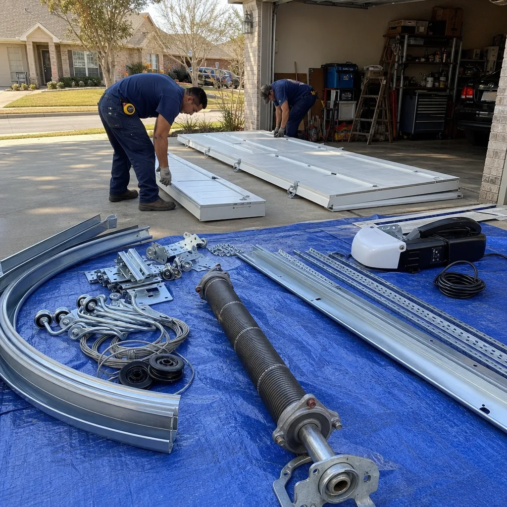 Garage Door Repair in Pleak