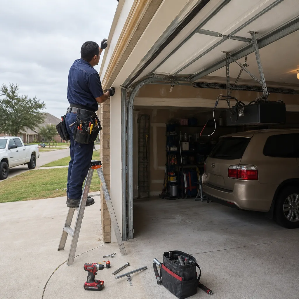 Garage Door Parts in Pleak